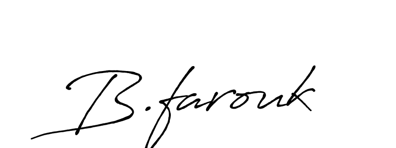 if you are searching for the best signature style for your name B.farouk. so please give up your signature search. here we have designed multiple signature styles  using Antro_Vectra_Bolder. B.farouk signature style 7 images and pictures png