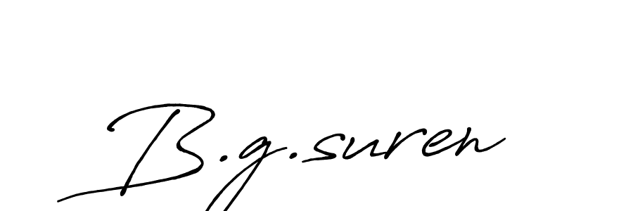 Make a beautiful signature design for name B.g.suren. Use this online signature maker to create a handwritten signature for free. B.g.suren signature style 7 images and pictures png