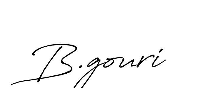 Once you've used our free online signature maker to create your best signature Antro_Vectra_Bolder style, it's time to enjoy all of the benefits that B.gouri name signing documents. B.gouri signature style 7 images and pictures png