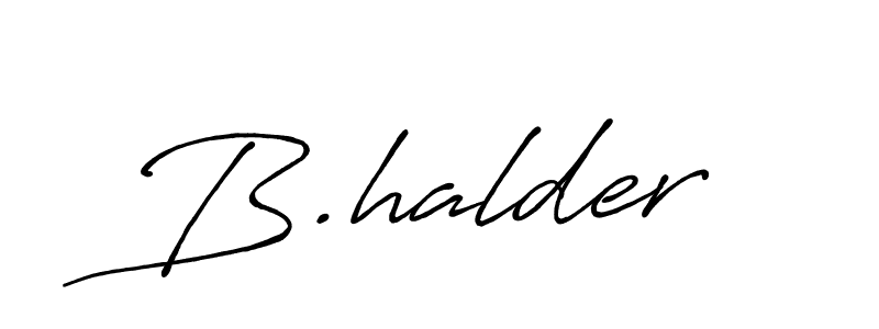 if you are searching for the best signature style for your name B.halder. so please give up your signature search. here we have designed multiple signature styles  using Antro_Vectra_Bolder. B.halder signature style 7 images and pictures png