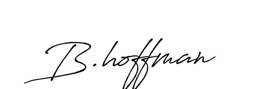 Use a signature maker to create a handwritten signature online. With this signature software, you can design (Antro_Vectra_Bolder) your own signature for name B.hoffman. B.hoffman signature style 7 images and pictures png