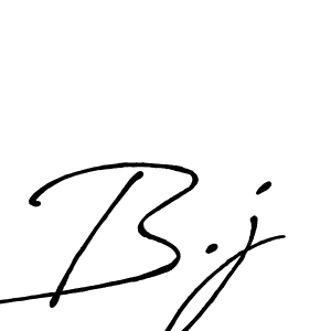 Similarly Antro_Vectra_Bolder is the best handwritten signature design. Signature creator online .You can use it as an online autograph creator for name B.j. B.j signature style 7 images and pictures png