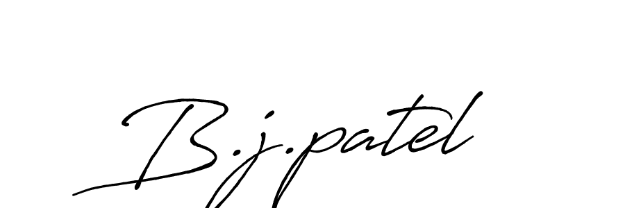 You should practise on your own different ways (Antro_Vectra_Bolder) to write your name (B.j.patel) in signature. don't let someone else do it for you. B.j.patel signature style 7 images and pictures png