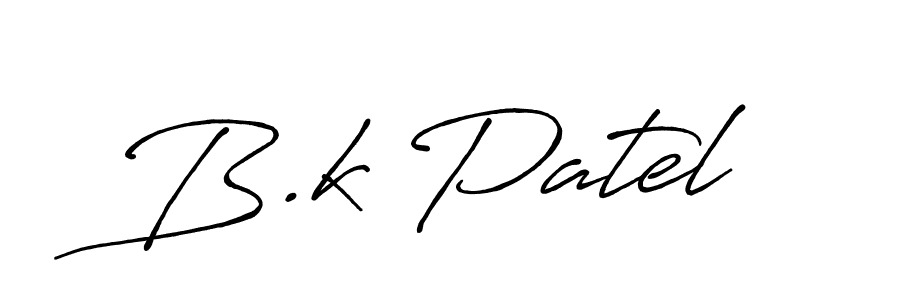 You can use this online signature creator to create a handwritten signature for the name B.k Patel. This is the best online autograph maker. B.k Patel signature style 7 images and pictures png