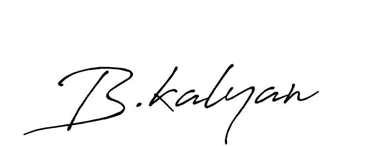 B.kalyan stylish signature style. Best Handwritten Sign (Antro_Vectra_Bolder) for my name. Handwritten Signature Collection Ideas for my name B.kalyan. B.kalyan signature style 7 images and pictures png