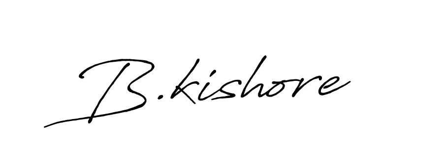 B.kishore stylish signature style. Best Handwritten Sign (Antro_Vectra_Bolder) for my name. Handwritten Signature Collection Ideas for my name B.kishore. B.kishore signature style 7 images and pictures png