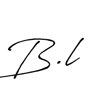 Similarly Antro_Vectra_Bolder is the best handwritten signature design. Signature creator online .You can use it as an online autograph creator for name B.l. B.l signature style 7 images and pictures png