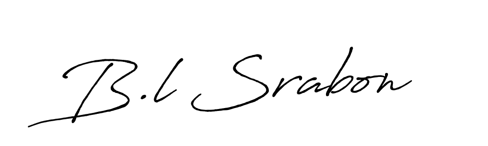 Also You can easily find your signature by using the search form. We will create B.l Srabon name handwritten signature images for you free of cost using Antro_Vectra_Bolder sign style. B.l Srabon signature style 7 images and pictures png