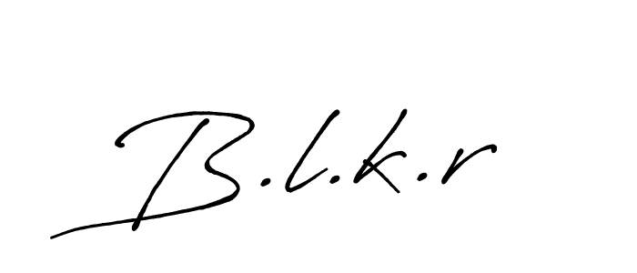 You should practise on your own different ways (Antro_Vectra_Bolder) to write your name (B.l.k.r) in signature. don't let someone else do it for you. B.l.k.r signature style 7 images and pictures png