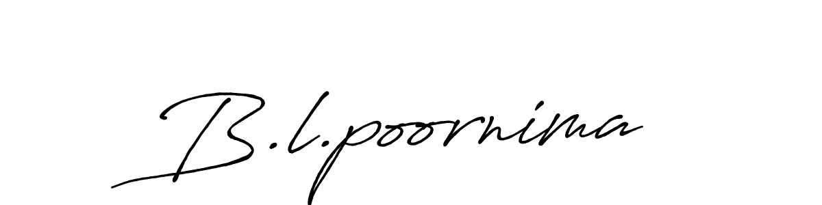 How to Draw B.l.poornima signature style? Antro_Vectra_Bolder is a latest design signature styles for name B.l.poornima. B.l.poornima signature style 7 images and pictures png