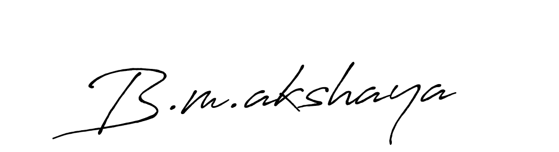 You can use this online signature creator to create a handwritten signature for the name B.m.akshaya. This is the best online autograph maker. B.m.akshaya signature style 7 images and pictures png