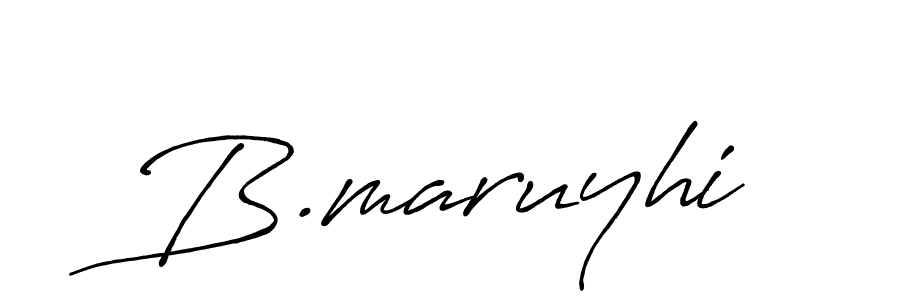 Also we have B.maruyhi name is the best signature style. Create professional handwritten signature collection using Antro_Vectra_Bolder autograph style. B.maruyhi signature style 7 images and pictures png