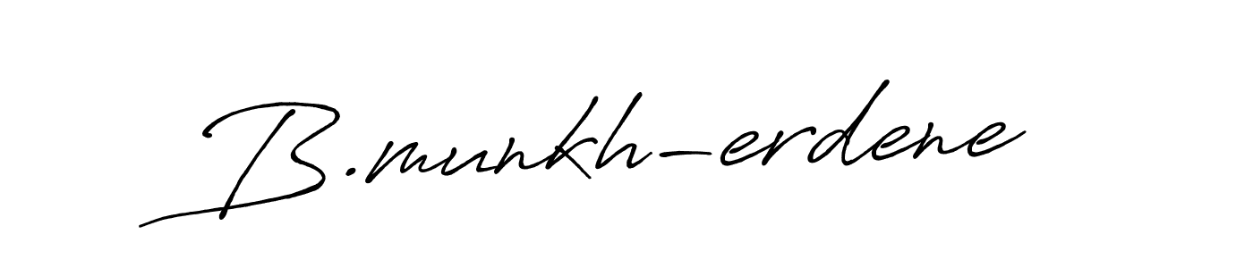 How to make B.munkh-erdene signature? Antro_Vectra_Bolder is a professional autograph style. Create handwritten signature for B.munkh-erdene name. B.munkh-erdene signature style 7 images and pictures png