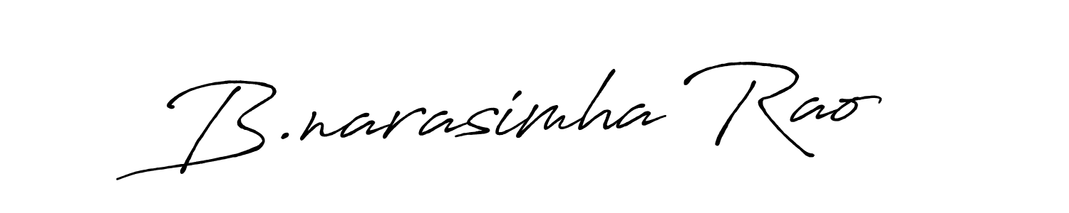 You should practise on your own different ways (Antro_Vectra_Bolder) to write your name (B.narasimha Rao) in signature. don't let someone else do it for you. B.narasimha Rao signature style 7 images and pictures png