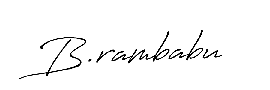 How to Draw B.rambabu signature style? Antro_Vectra_Bolder is a latest design signature styles for name B.rambabu. B.rambabu signature style 7 images and pictures png