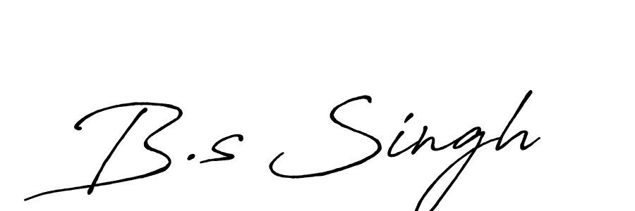 Once you've used our free online signature maker to create your best signature Antro_Vectra_Bolder style, it's time to enjoy all of the benefits that B.s Singh name signing documents. B.s Singh signature style 7 images and pictures png