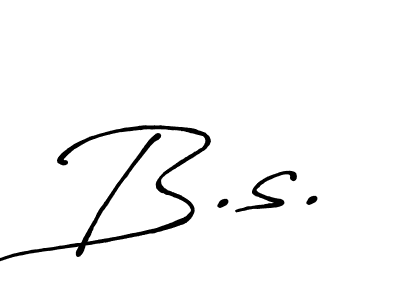 Once you've used our free online signature maker to create your best signature Antro_Vectra_Bolder style, it's time to enjoy all of the benefits that B.s. name signing documents. B.s. signature style 7 images and pictures png