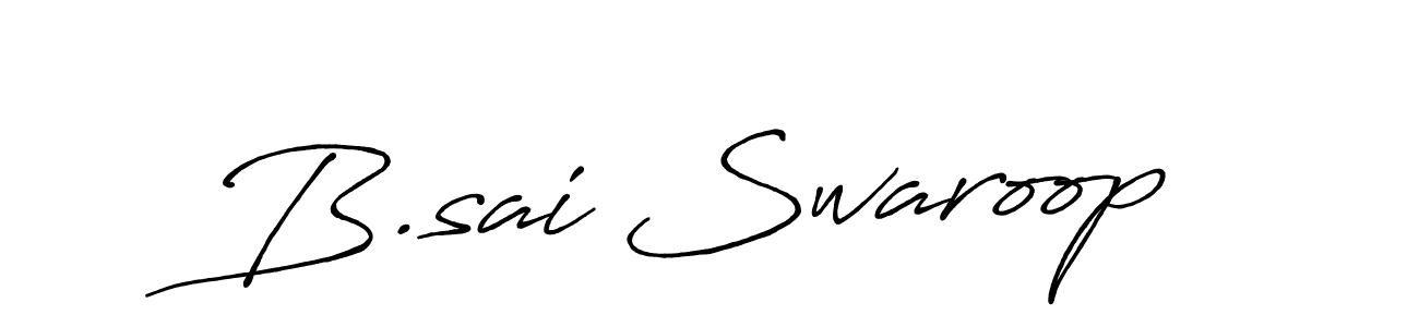 Make a beautiful signature design for name B.sai Swaroop. Use this online signature maker to create a handwritten signature for free. B.sai Swaroop signature style 7 images and pictures png