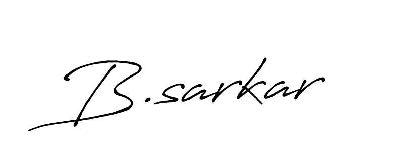 The best way (Antro_Vectra_Bolder) to make a short signature is to pick only two or three words in your name. The name B.sarkar include a total of six letters. For converting this name. B.sarkar signature style 7 images and pictures png