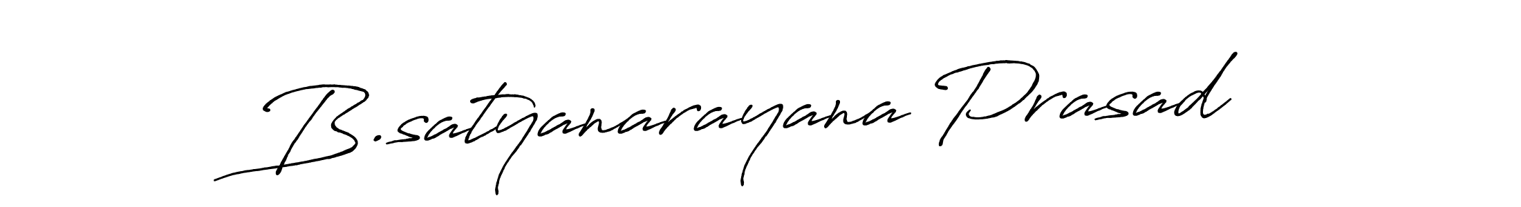 Also we have B.satyanarayana Prasad name is the best signature style. Create professional handwritten signature collection using Antro_Vectra_Bolder autograph style. B.satyanarayana Prasad signature style 7 images and pictures png