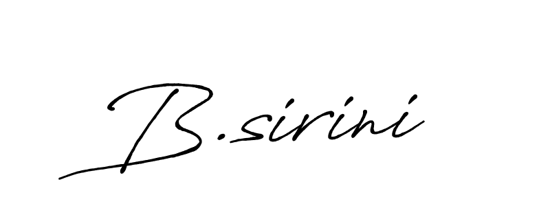 How to Draw B.sirini signature style? Antro_Vectra_Bolder is a latest design signature styles for name B.sirini. B.sirini signature style 7 images and pictures png