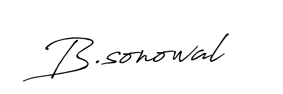 Make a beautiful signature design for name B.sonowal. Use this online signature maker to create a handwritten signature for free. B.sonowal signature style 7 images and pictures png