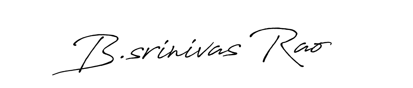 It looks lik you need a new signature style for name B.srinivas Rao. Design unique handwritten (Antro_Vectra_Bolder) signature with our free signature maker in just a few clicks. B.srinivas Rao signature style 7 images and pictures png