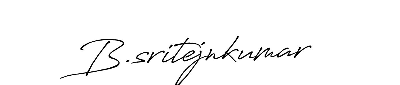 How to Draw B.sritejnkumar signature style? Antro_Vectra_Bolder is a latest design signature styles for name B.sritejnkumar. B.sritejnkumar signature style 7 images and pictures png