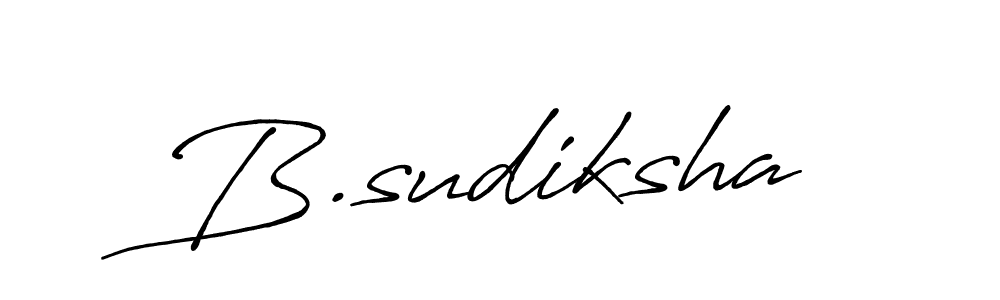 Make a beautiful signature design for name B.sudiksha. Use this online signature maker to create a handwritten signature for free. B.sudiksha signature style 7 images and pictures png