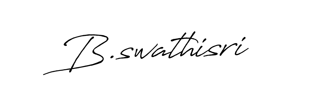 The best way (Antro_Vectra_Bolder) to make a short signature is to pick only two or three words in your name. The name B.swathisri include a total of six letters. For converting this name. B.swathisri signature style 7 images and pictures png