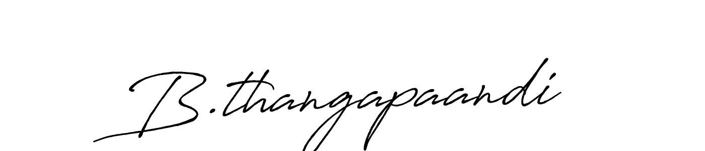 Once you've used our free online signature maker to create your best signature Antro_Vectra_Bolder style, it's time to enjoy all of the benefits that B.thangapaandi name signing documents. B.thangapaandi signature style 7 images and pictures png