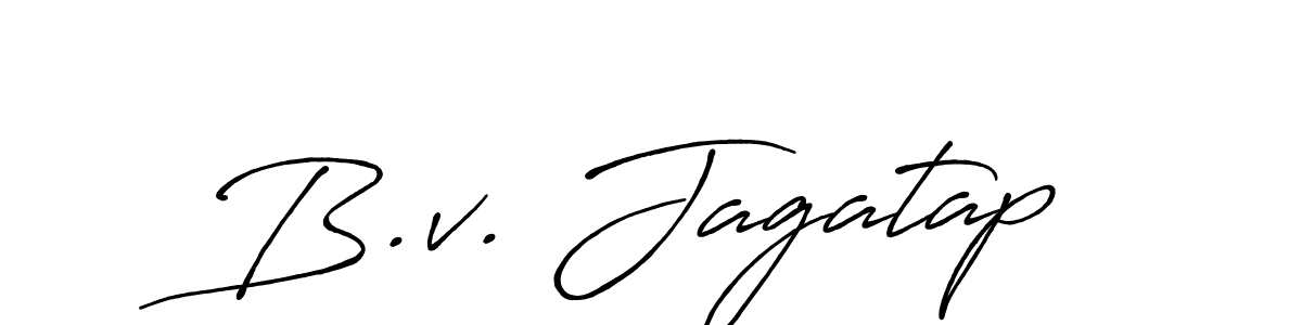 if you are searching for the best signature style for your name B.v. Jagatap. so please give up your signature search. here we have designed multiple signature styles  using Antro_Vectra_Bolder. B.v. Jagatap signature style 7 images and pictures png