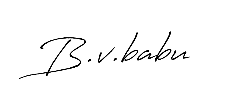 Check out images of Autograph of B.v.babu name. Actor B.v.babu Signature Style. Antro_Vectra_Bolder is a professional sign style online. B.v.babu signature style 7 images and pictures png