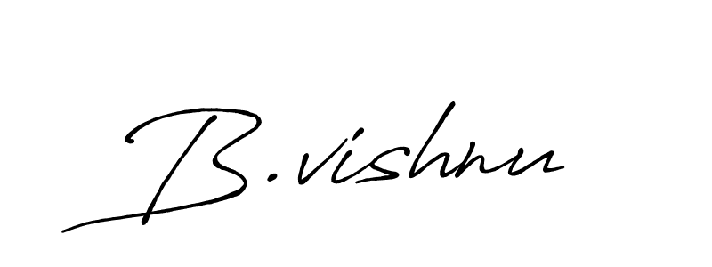 Also You can easily find your signature by using the search form. We will create B.vishnu name handwritten signature images for you free of cost using Antro_Vectra_Bolder sign style. B.vishnu signature style 7 images and pictures png