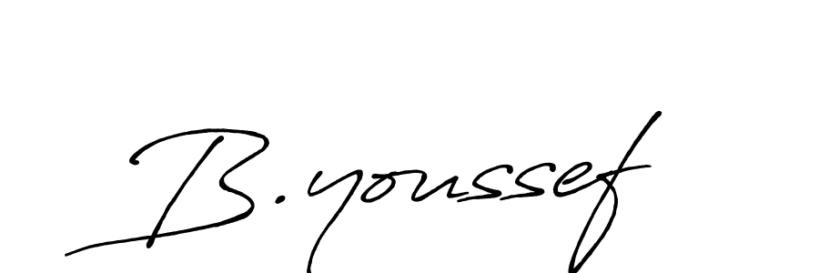 B.youssef stylish signature style. Best Handwritten Sign (Antro_Vectra_Bolder) for my name. Handwritten Signature Collection Ideas for my name B.youssef. B.youssef signature style 7 images and pictures png