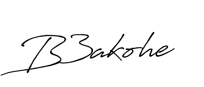 How to make B3akohe signature? Antro_Vectra_Bolder is a professional autograph style. Create handwritten signature for B3akohe name. B3akohe signature style 7 images and pictures png