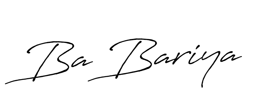 Make a beautiful signature design for name Ba Bariya. Use this online signature maker to create a handwritten signature for free. Ba Bariya signature style 7 images and pictures png
