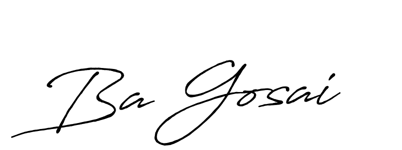Here are the top 10 professional signature styles for the name Ba Gosai. These are the best autograph styles you can use for your name. Ba Gosai signature style 7 images and pictures png