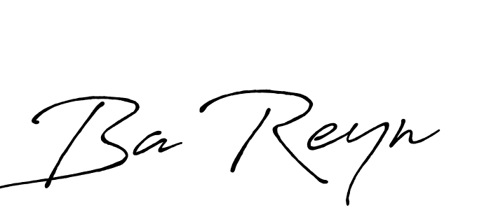 Make a beautiful signature design for name Ba Reyn. Use this online signature maker to create a handwritten signature for free. Ba Reyn signature style 7 images and pictures png