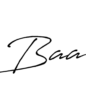 Antro_Vectra_Bolder is a professional signature style that is perfect for those who want to add a touch of class to their signature. It is also a great choice for those who want to make their signature more unique. Get Baa name to fancy signature for free. Baa signature style 7 images and pictures png