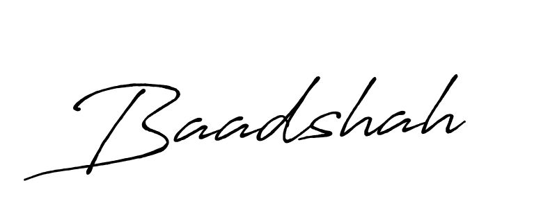 Use a signature maker to create a handwritten signature online. With this signature software, you can design (Antro_Vectra_Bolder) your own signature for name Baadshah. Baadshah signature style 7 images and pictures png