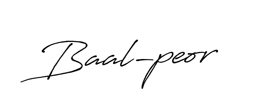 Create a beautiful signature design for name Baal-peor. With this signature (Antro_Vectra_Bolder) fonts, you can make a handwritten signature for free. Baal-peor signature style 7 images and pictures png