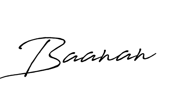 You should practise on your own different ways (Antro_Vectra_Bolder) to write your name (Baanan) in signature. don't let someone else do it for you. Baanan signature style 7 images and pictures png