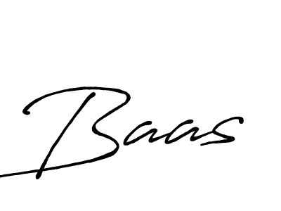 How to make Baas signature? Antro_Vectra_Bolder is a professional autograph style. Create handwritten signature for Baas name. Baas signature style 7 images and pictures png