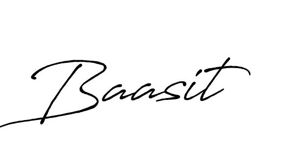 Make a beautiful signature design for name Baasit. Use this online signature maker to create a handwritten signature for free. Baasit signature style 7 images and pictures png