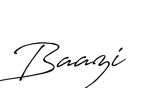 Design your own signature with our free online signature maker. With this signature software, you can create a handwritten (Antro_Vectra_Bolder) signature for name Baazi. Baazi signature style 7 images and pictures png