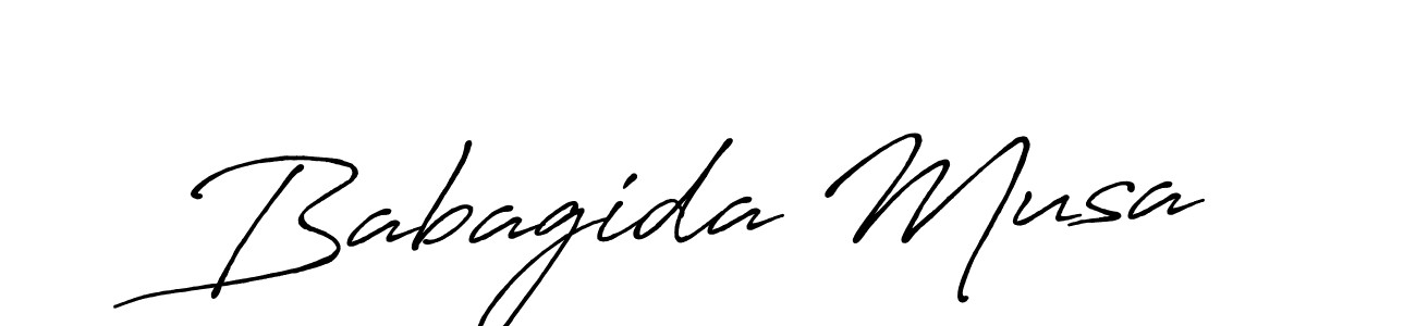 Make a beautiful signature design for name Babagida Musa. Use this online signature maker to create a handwritten signature for free. Babagida Musa signature style 7 images and pictures png