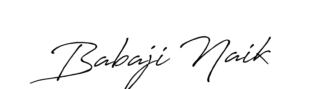 How to make Babaji Naik signature? Antro_Vectra_Bolder is a professional autograph style. Create handwritten signature for Babaji Naik name. Babaji Naik signature style 7 images and pictures png