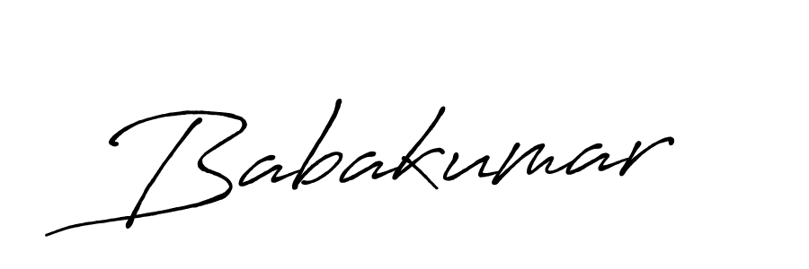 It looks lik you need a new signature style for name Babakumar. Design unique handwritten (Antro_Vectra_Bolder) signature with our free signature maker in just a few clicks. Babakumar signature style 7 images and pictures png