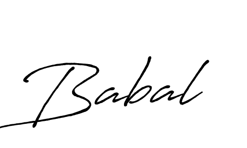 Once you've used our free online signature maker to create your best signature Antro_Vectra_Bolder style, it's time to enjoy all of the benefits that Babal name signing documents. Babal signature style 7 images and pictures png